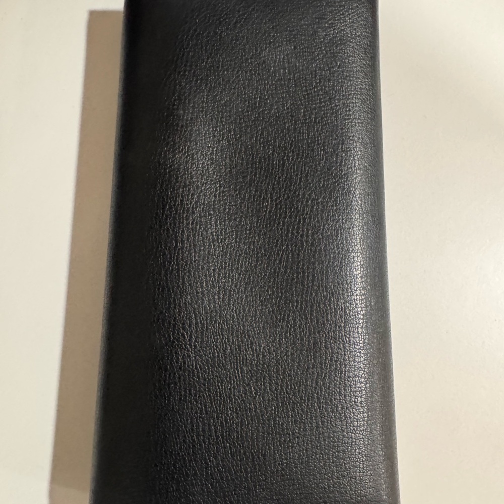 Jimmy Choo Black Wallet with Gold Accents with dust bag - Picture 5 of 7